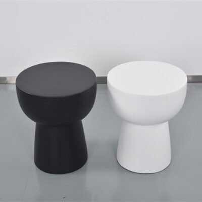 3 Artistic Fiberglass Small Coffee Table