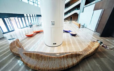 Wood Slice Bench Production Process