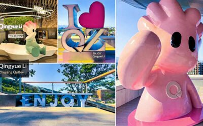 Custom Landscape Cases of Fiberglass Sculpture & Art Installations for Large Commercial Malls