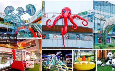 Landscape Sculptures & Leisure Seating for Large Commercial Squares – Project Cases