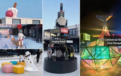 Custom Large Fiberglass & Stainless Steel Sculptures for Commercial Plazas | Manufacturing Cases