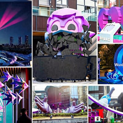 0-24 Large‑scale Commercial Street & Pedestrian Zone Art Installation & Landscape Sculptures – Project Cases