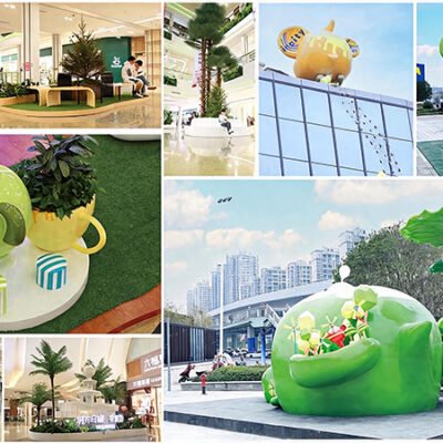 0-20 Large Fiberglass IP Sculptures & Mascot Dolls for Shopping Malls & Commercial Streets – Project Cases