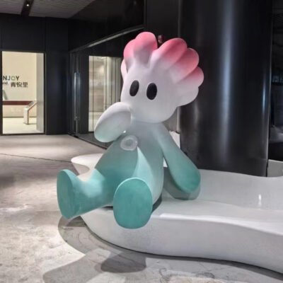 1 Shopping Mall Fiberglass IP Character SculptureOrnament