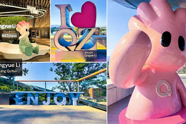 Custom Landscape Cases of Fiberglass Sculpture & Art Installations for Large Commercial Malls