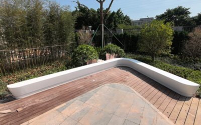 1 GRC Bench Excellent Salt Spray Resistance for Coastal & Tropical Projects