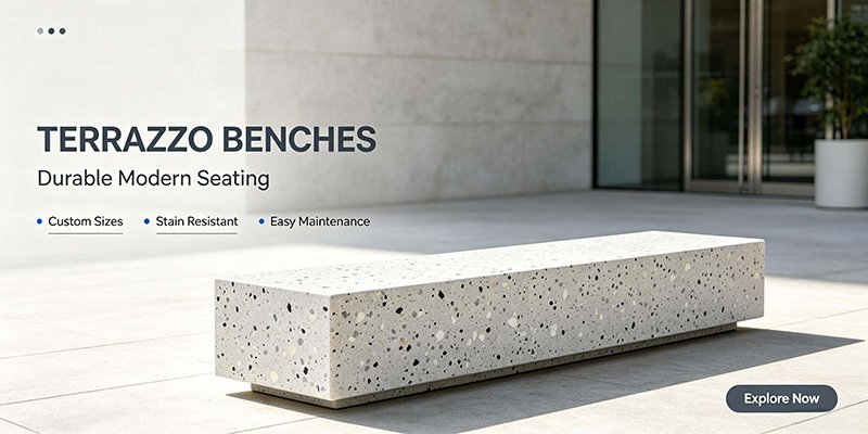 Terrazzo Benches