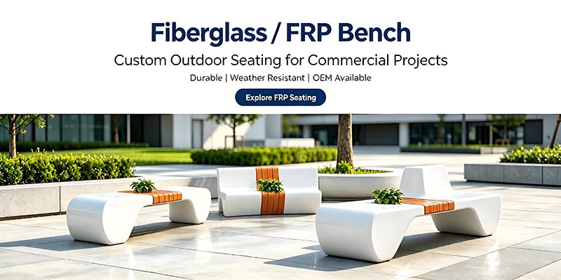 Fiberglass (FRP) Benches