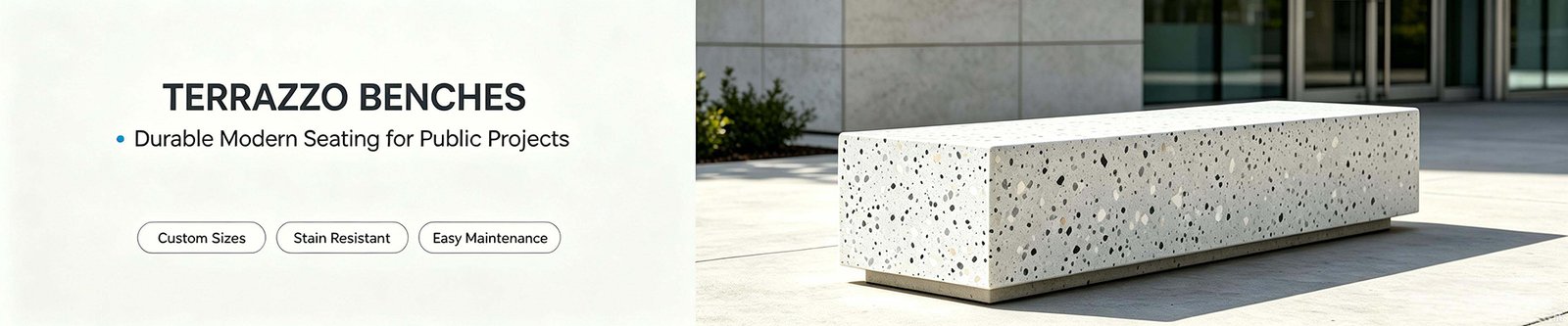 Terrazzo Benches
