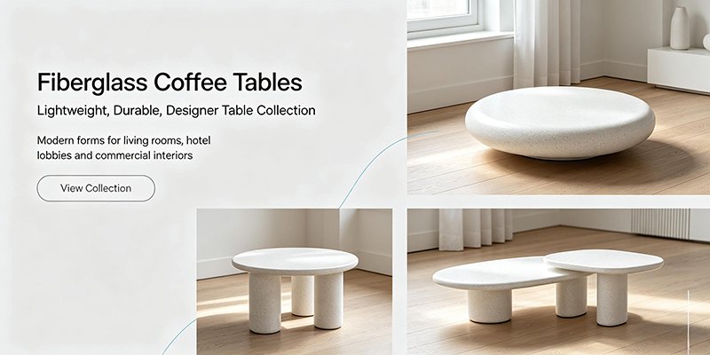 Fiberglass Coffee Table